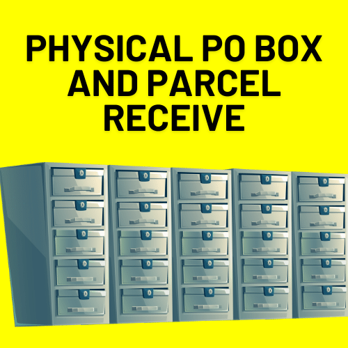 Physical PO Box and Parcel Receive